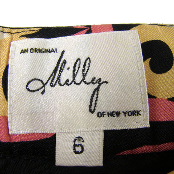 Milly New York Summer Weight Stretch Wool Pants - Picture 4 of 4